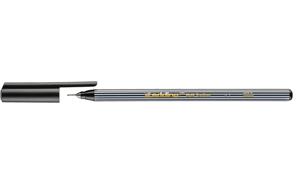 EDDING Stylo fibre 55 noir