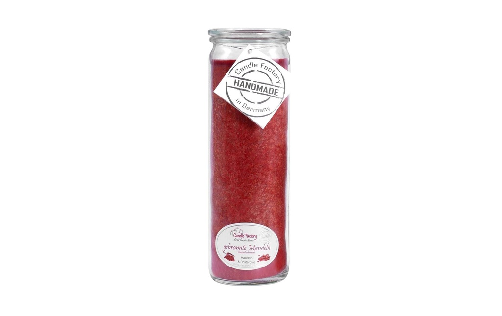 Candle Factory Bougie parfumée Big Jumbo Amande brûlée