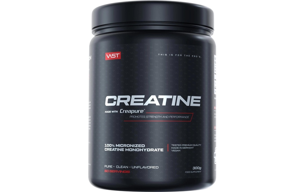 VAST Poudre Créatine Creapure Boîte: 300g