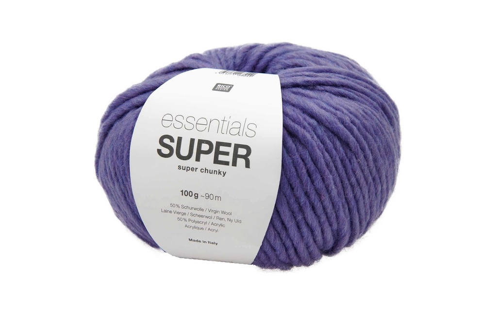 Rico Design Laine Essentials Super Super Chunky 100 gr, Violet