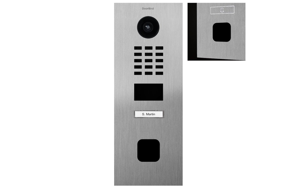 Doorbird Interphone-portier vidéo ekey sLine IP D2101FV