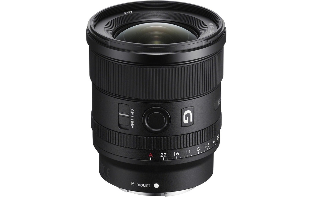 Sony Longueur focale fixe FE 20mm F/1.8 G – Sony E-Mount