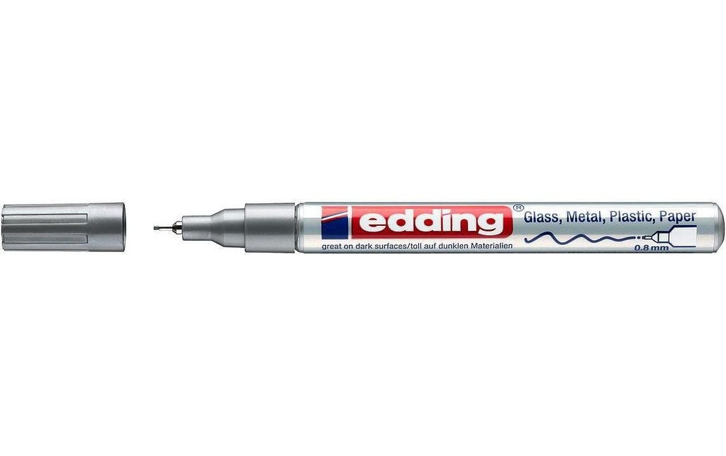 EDDING Marqueur painture 780 argent m