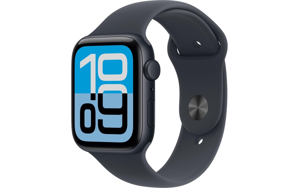 Apple Watch SE 3 44 mm GPS Sport Band Midnight M/L