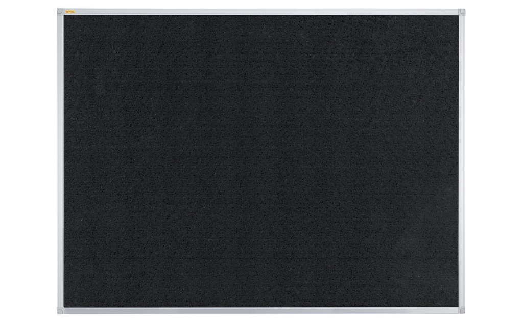 Franken Tableau d’affichage X-tra!Line 90 cm x 180 cm, Noir