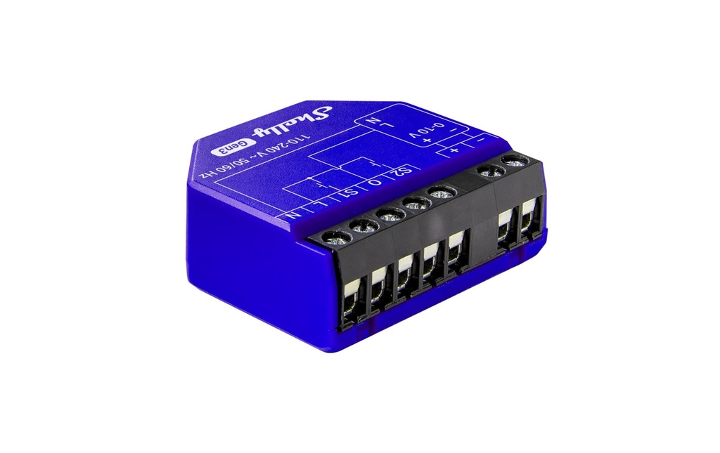 Shelly Smart Home Variateur 0-10 V Gen3