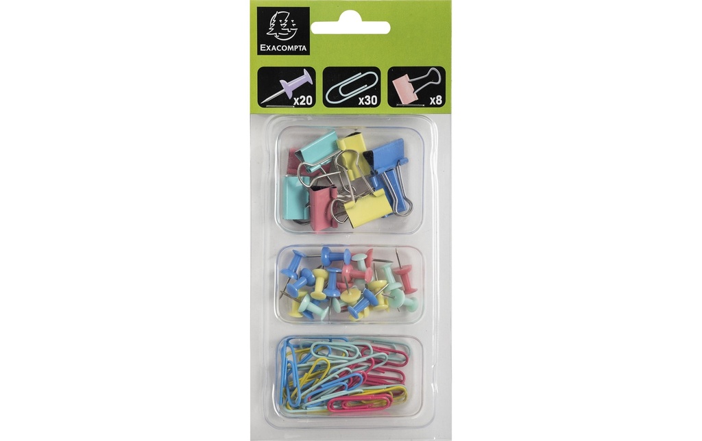 Exacompta Trombone Mixbox Aquarel 58 Pièce/s