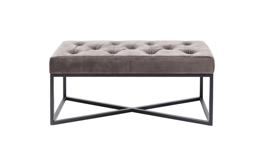 Kare Banc Crossover 90 cm, gris