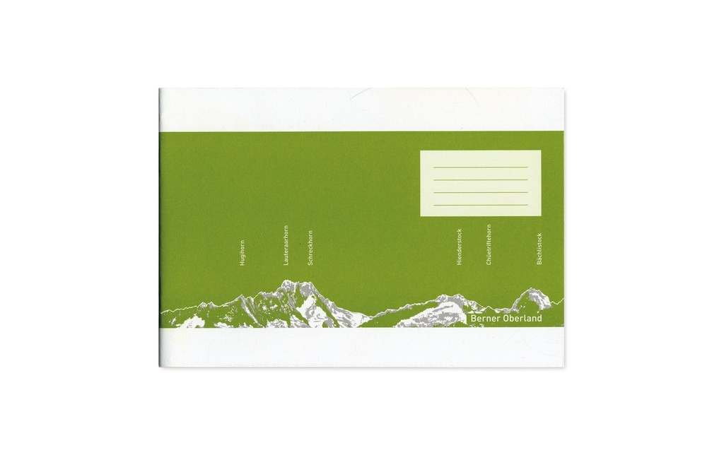 ingold-biwa Cahier d'école A5, À lignes, Vert/Blanc