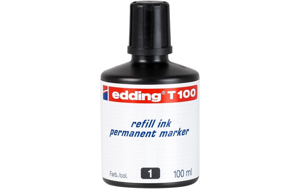 EDDING Encre T 100 noir (100 pces)