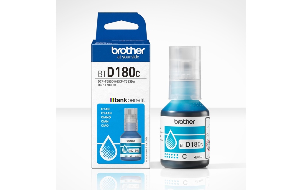 Brother Encre BTD180C Cyan
