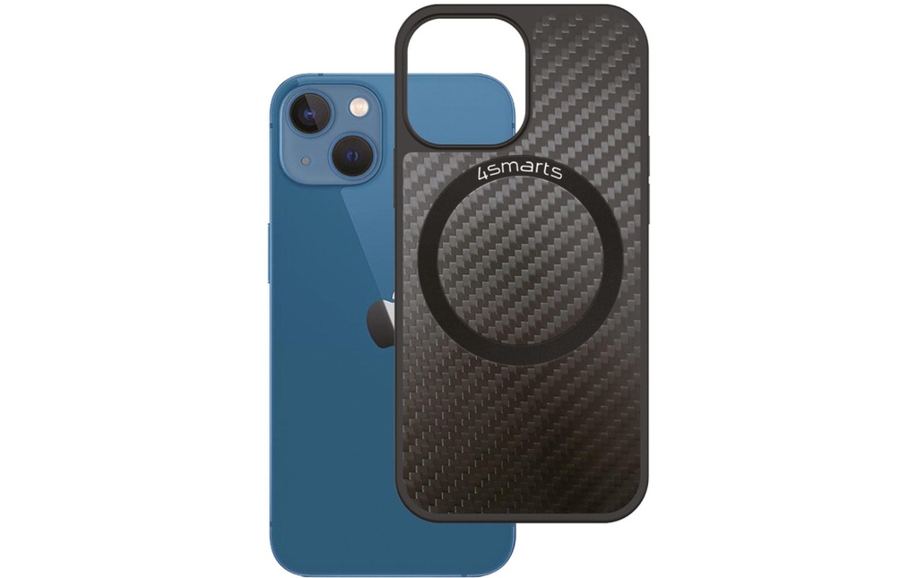 4smarts Coque arrière Carbon mit UltiMag iPhone 14 Plus