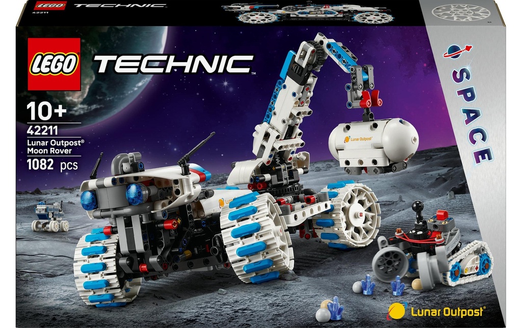 LEGO® Technic Lunar Outpost Véhicule spatial à rover lunaire 42211