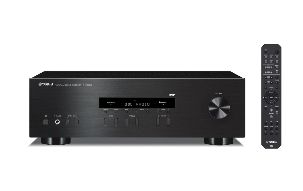 Yamaha Récepteur stéréo R-S202DAB Noir