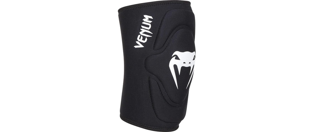 Venum Kontact Knee Pads Blanc/Noir, XL