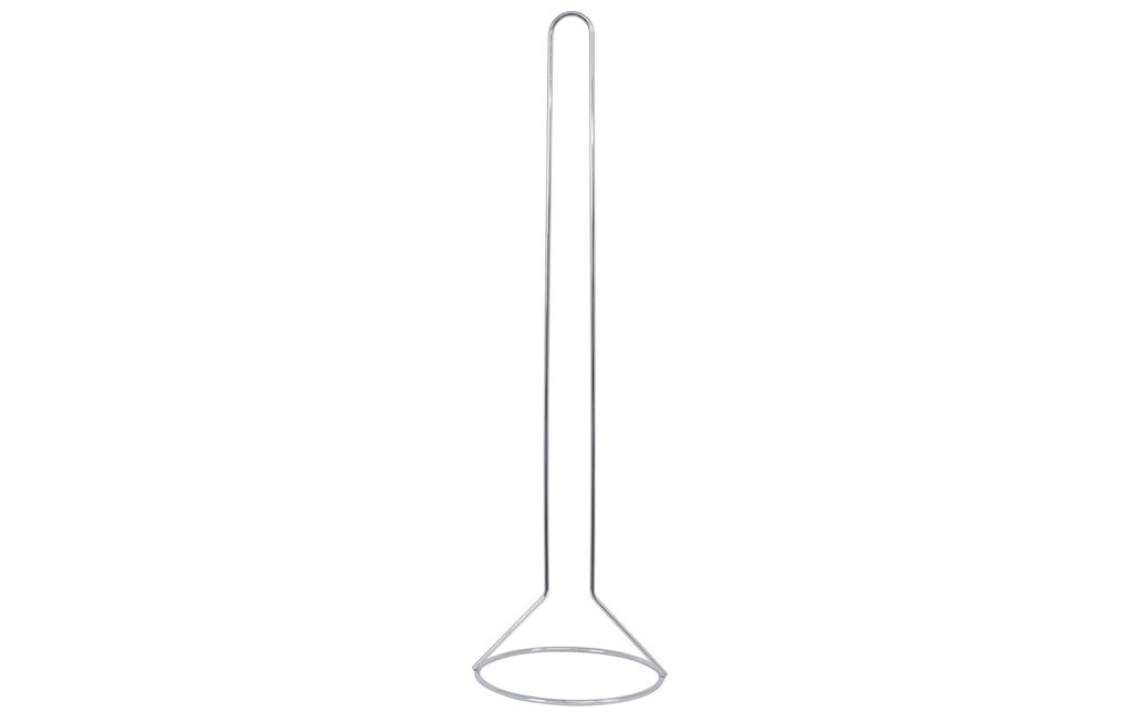 MSV Porte-rouleau pour papier toilette 14.5 x 50.5 cm, chromé