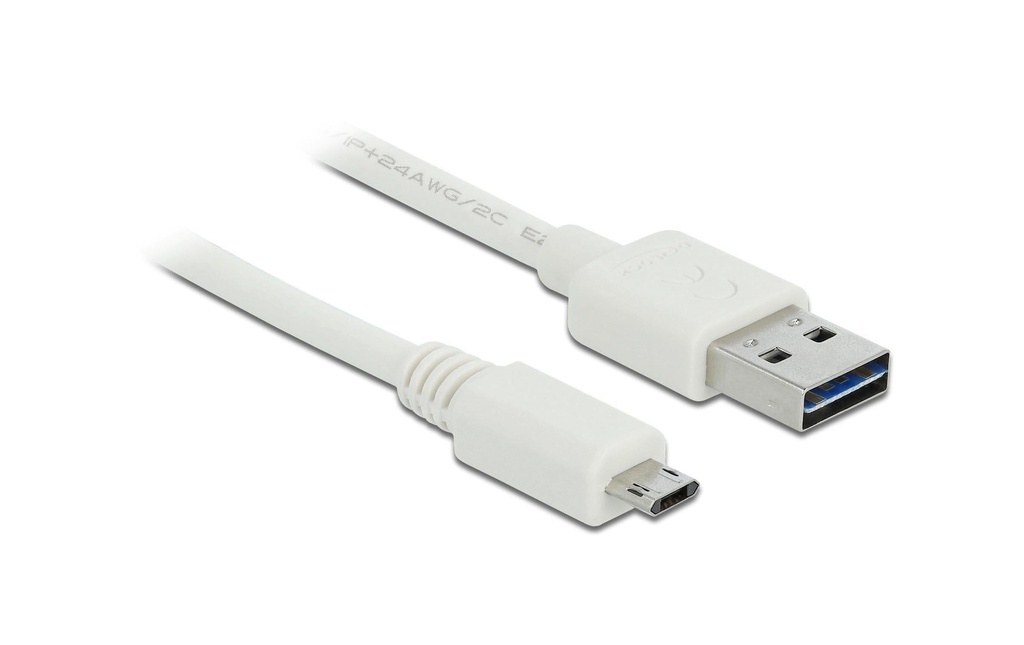 Delock Câble USB 2.0 EASY-USB USB-A - Micro-USB B 0.2 m