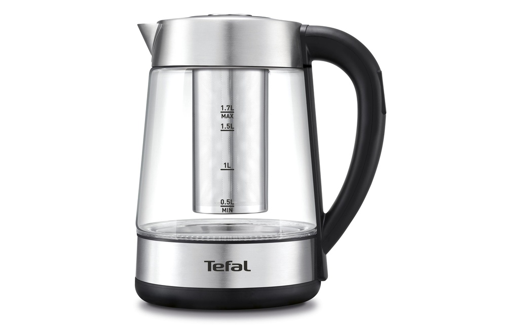Tefal Bouilloire BJ750D10 1.7 l, Noir/Argenté