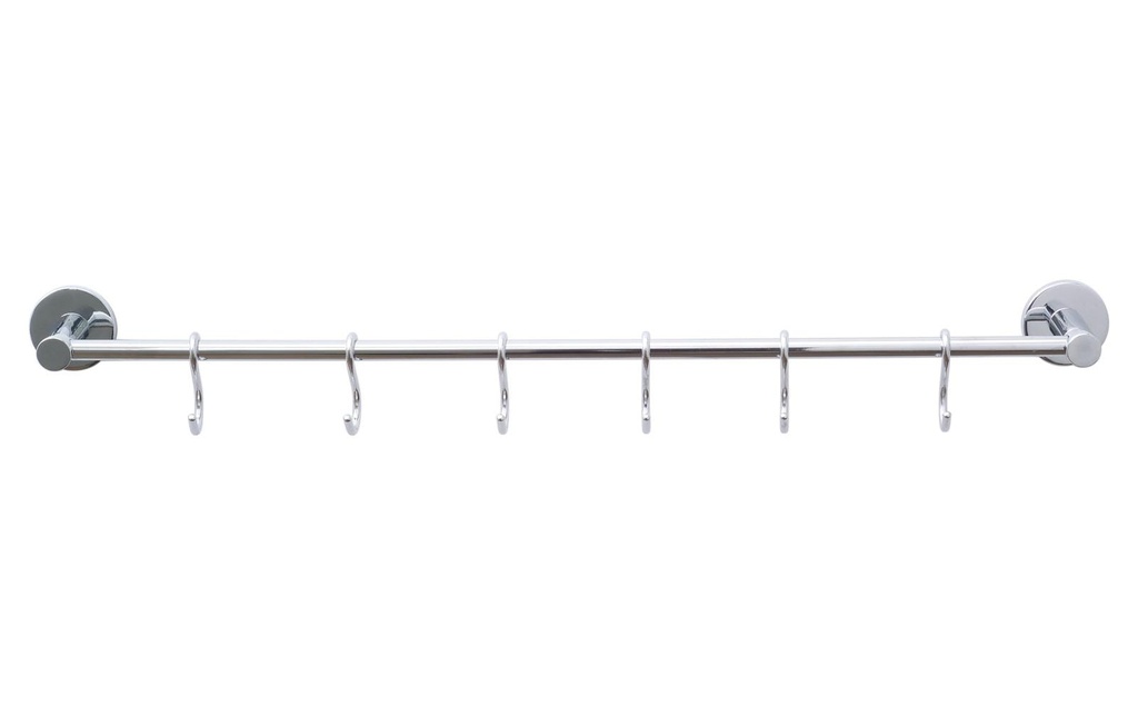 tesa Barre à crochets Loxx sans perçage, argent