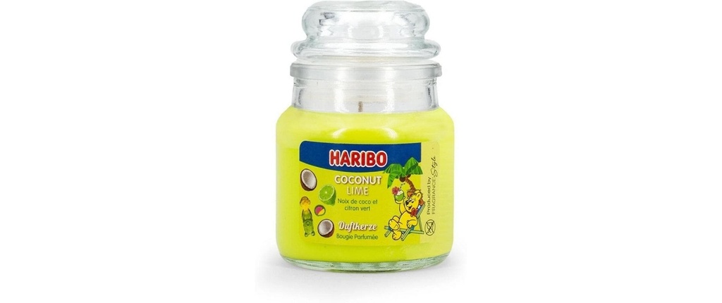 balthasar Bougie parfumée Haribo Coconut Lime 6 x 9 cm