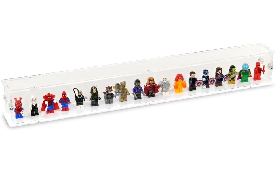 iDisplayit Présentoir en acrylique pour 18 mini-figurines LEGO