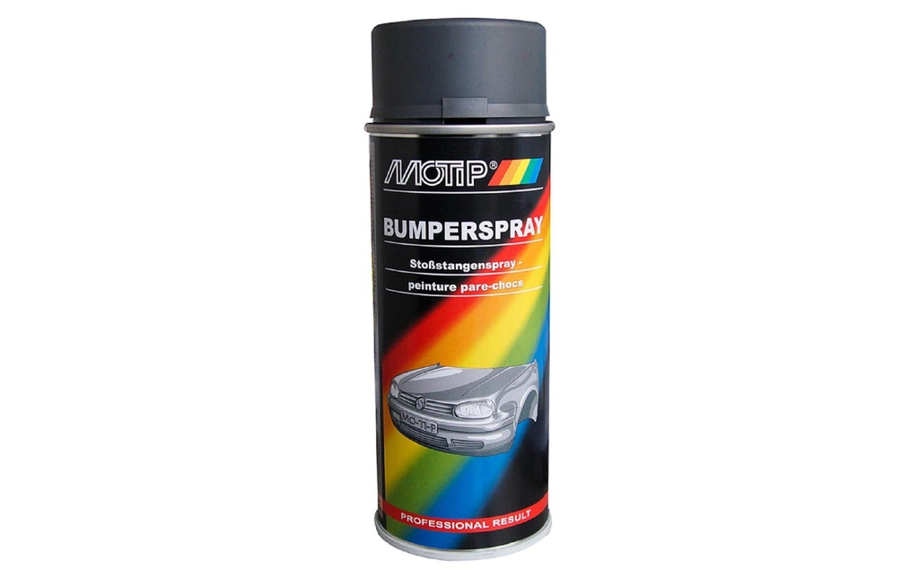 MOTIP Spray pour pare-chocs Moto Care, 400 ml, gris