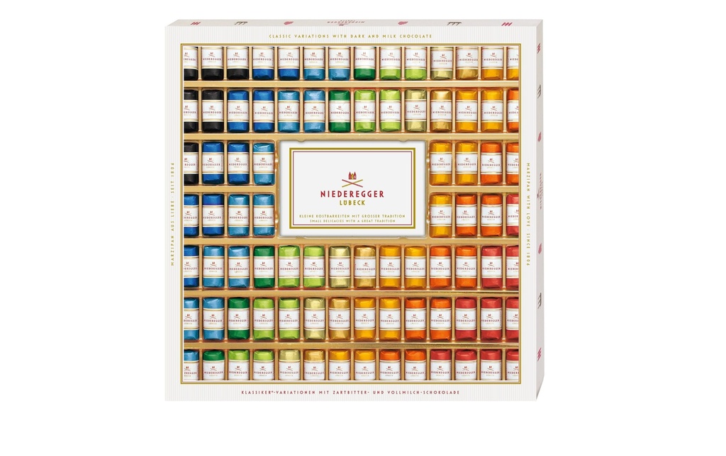 Niederegger Pralinés au massepain et chocolat noir 1075 g