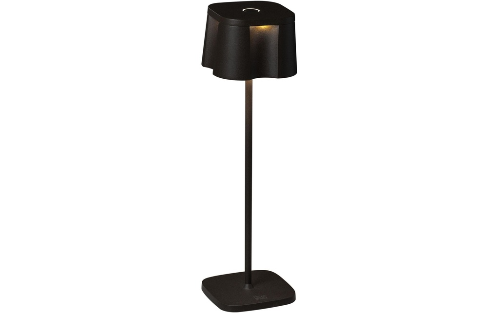 Konstsmide Lampe de table Nice USB, Noir