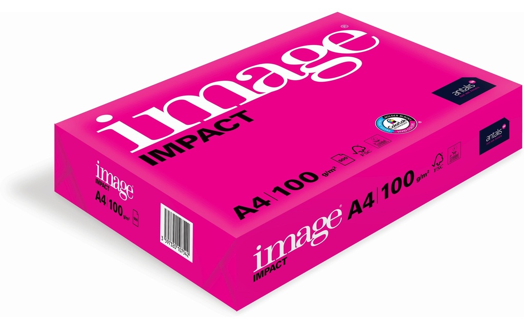 Image Papier pour photocopie Impact A4, Extra-blanc, 100 g/m², 500 Feuille