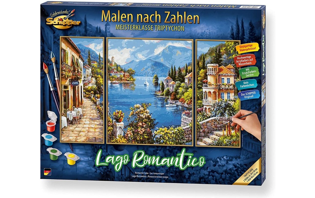 Schipper Peinture avec chiffres Lago Romantico