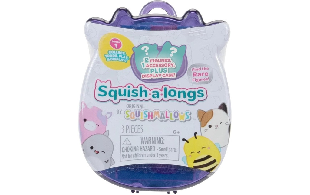 Squishmallows Anneaux Squish-a-longs 2.5 cm assorti