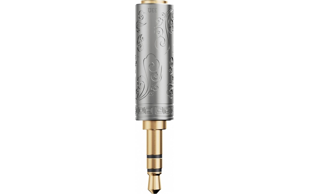 FiiO IMP-3.5GS 33 Ωs 3,5 mm femelle/femelle Argenté