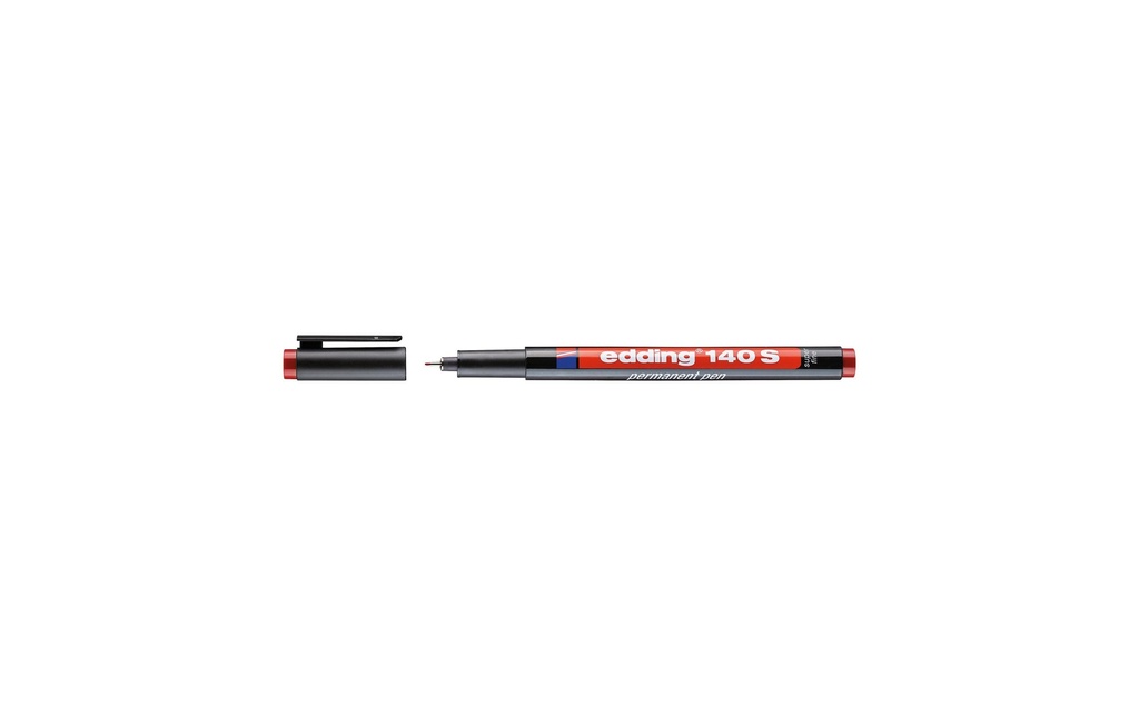 EDDING Marqueur perm. 140S rouge