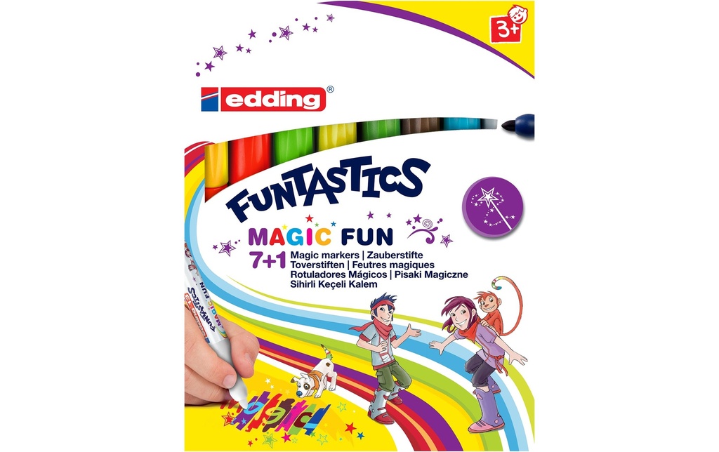EDDING Feutres 13 Magic Funtastics (8 pces)