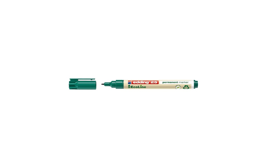 EDDING Marqu.perman.25 Ecoline vert