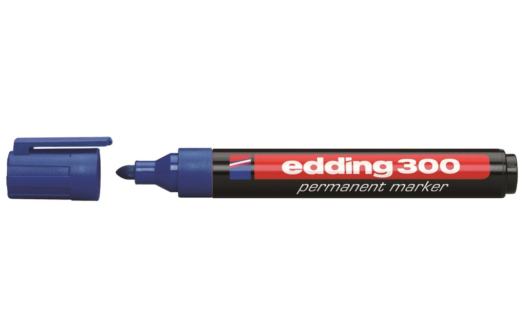EDDING Marqueur permanent 300 blue