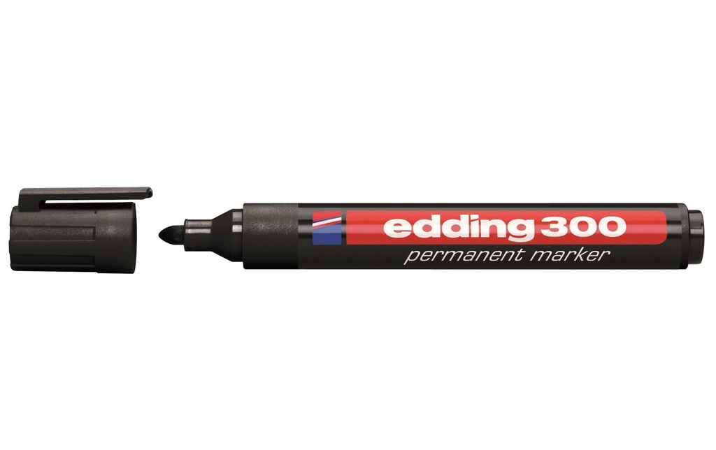 EDDING Marqueur permanent 300 noir