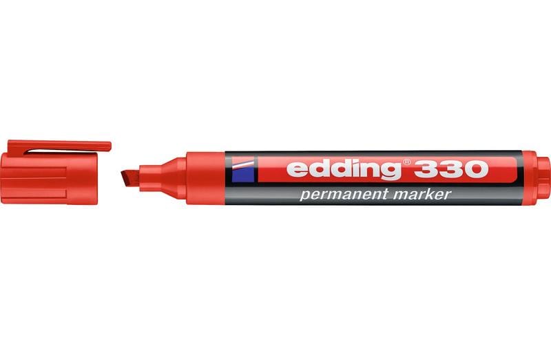 EDDING Marqueur permanent 330 rouge