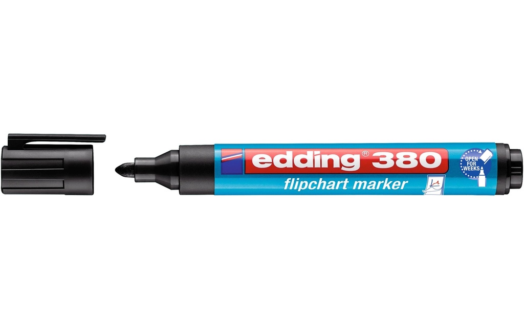 EDDING Marqueur Flipchart 380 noir
