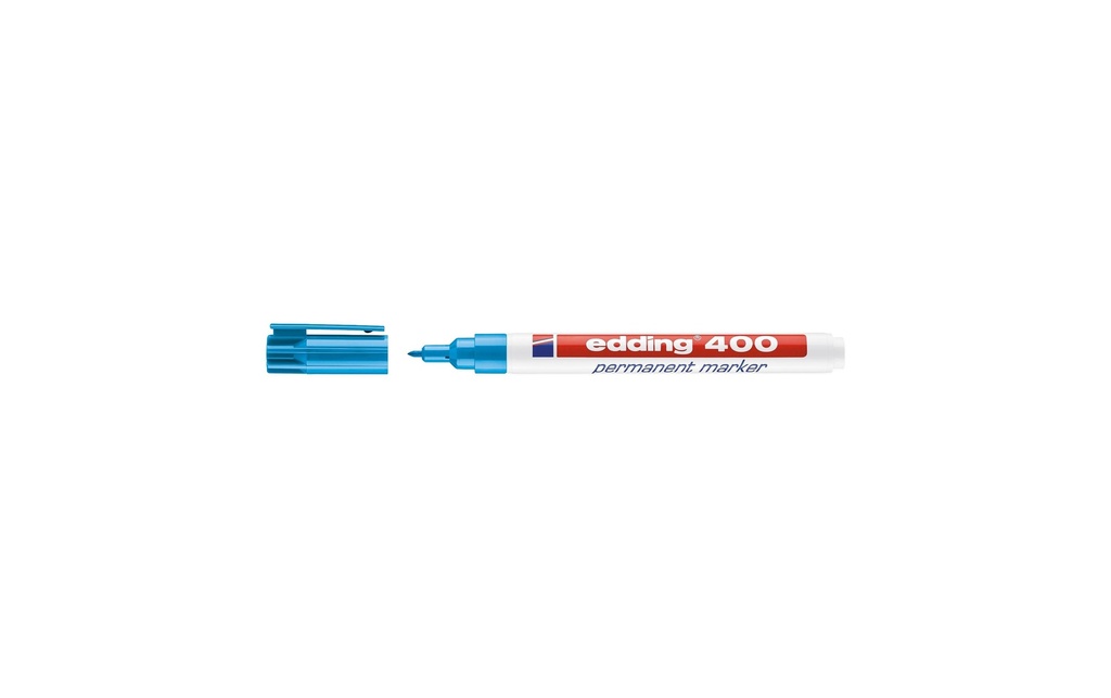 EDDING Marqueur permanent bleu clair