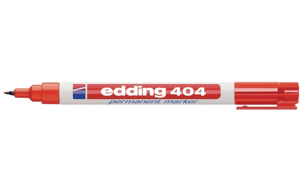 EDDING Marqueur permanent 404 rouge
