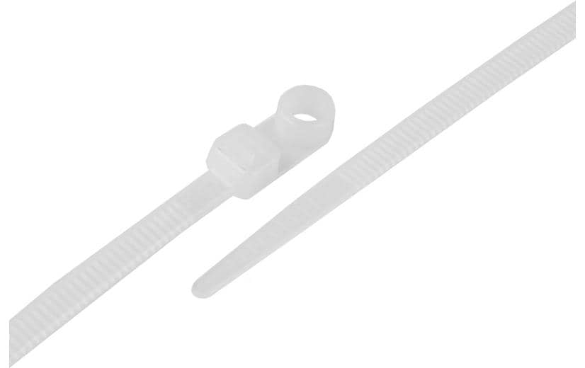 STEFFEN Serre-câble avec trou de vis 100 pcs 300 mm x 4.8 mm