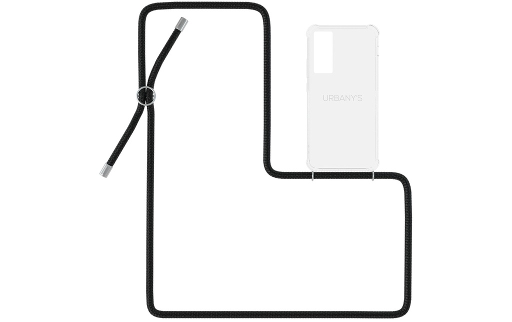 Urbany's Necklace Case Galaxy S20 Night Owl Transparent