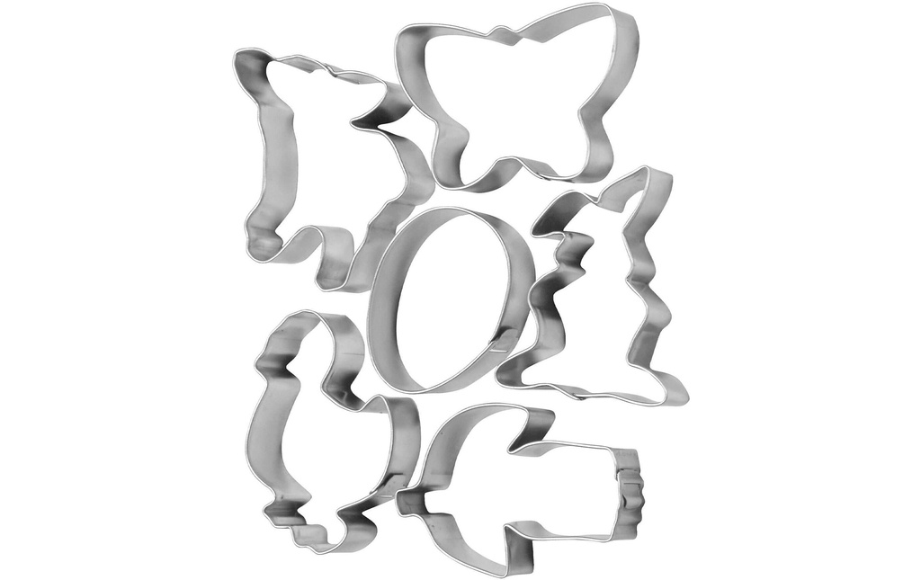 Zenker Emporte-pièce pour biscuits Cookie Cutters 6 pcs.