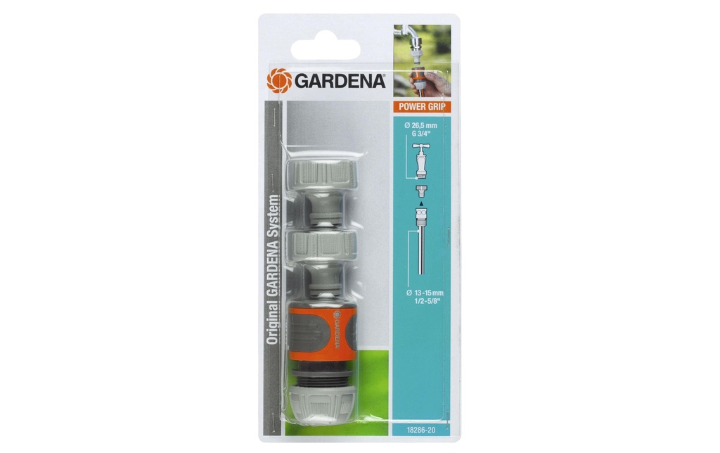 GARDENA Kits de raccordement 13 mm (1/2) / 15 mm (5/8)