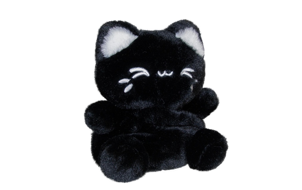 AURORA Peluche Tasty Peach Black Sesame Meowchi Palm Pals 10 cm
