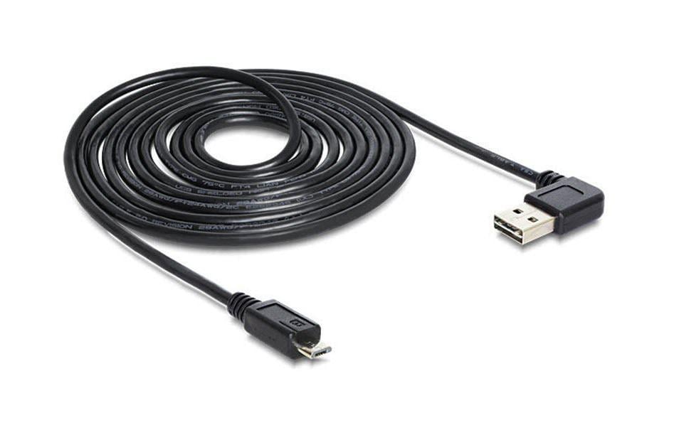 Delock Câble USB 2.0 EASY-USB USB-A - Micro-USB B 1 m