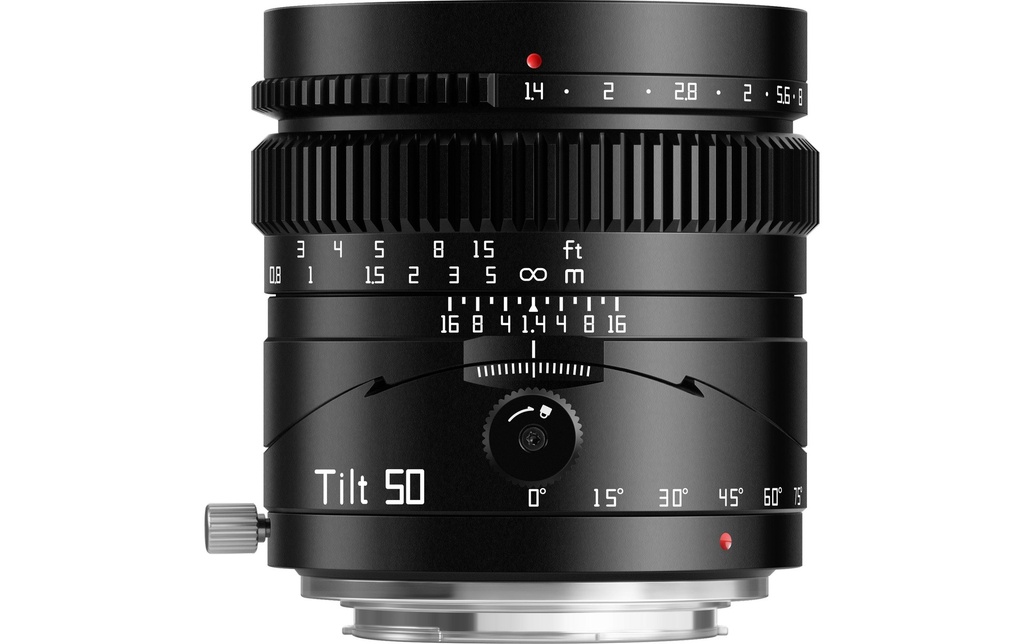 TTArtisan Longueur focale fixe Tilt 50mm F/1.4 – Canon RF