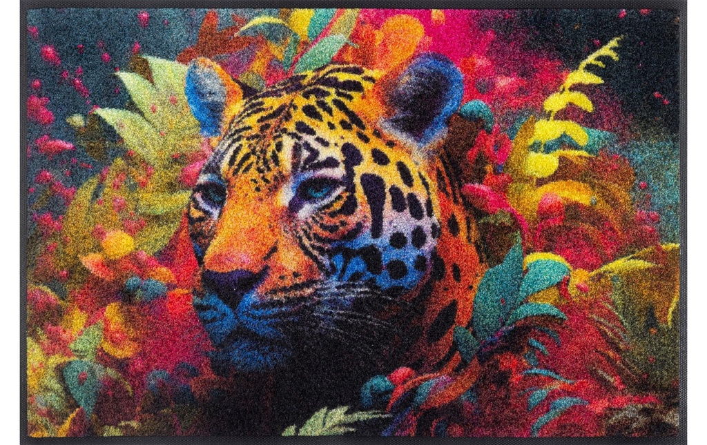 wash+dry Tapis de sol Wash+Dry Leopy McLeopard 50 cm x 75 cm