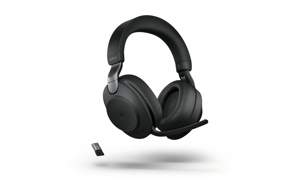 Jabra Écouteurs Evolve2 85 Duo MS Noir, USB-A